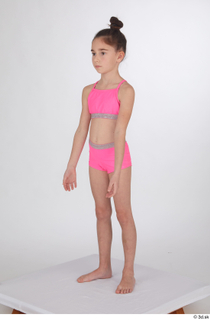 Doroteya pink swimsuit standing whole body 0007.jpg